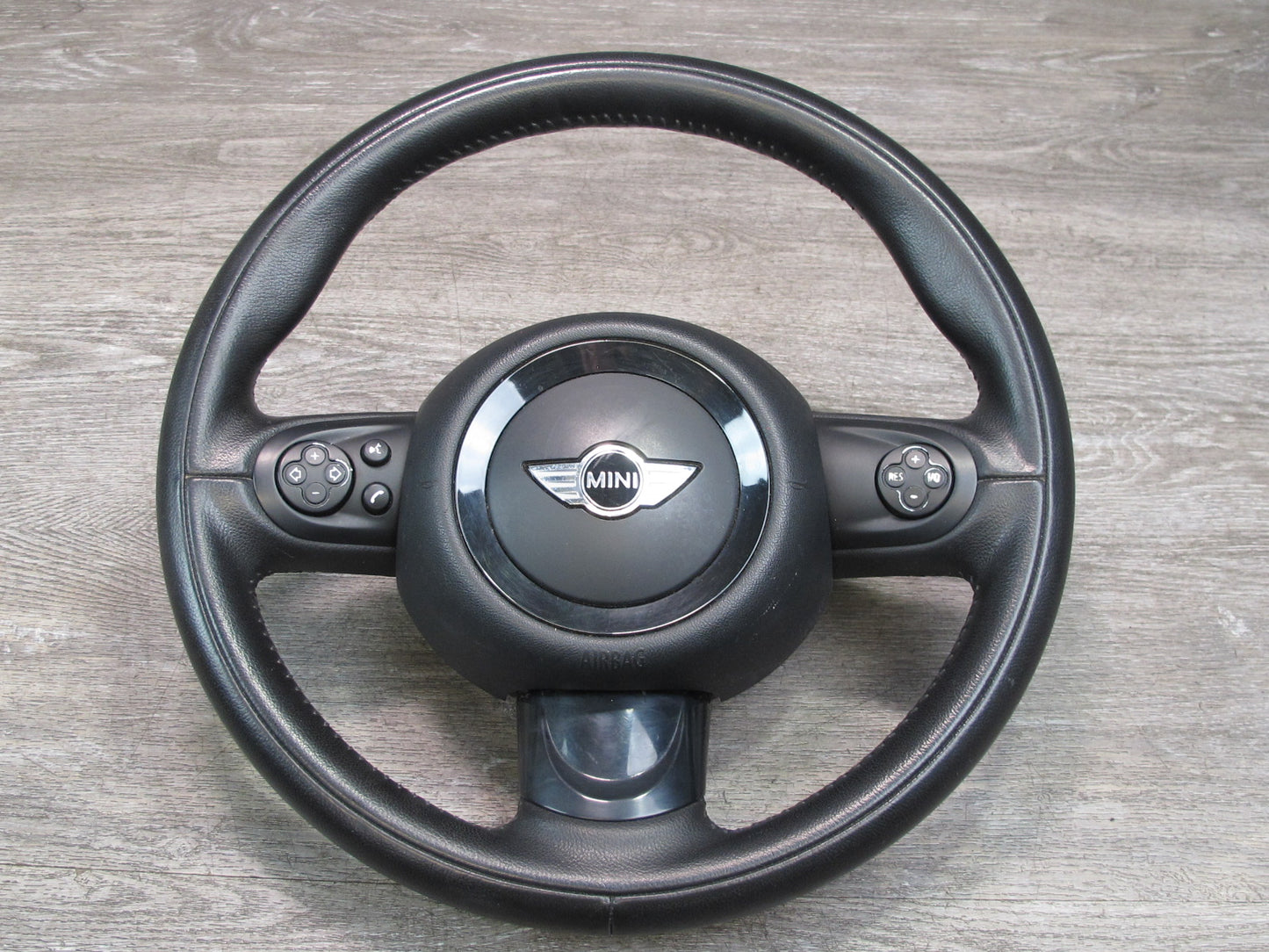 11-16 MINI R60 COUNTRYMAN FRONT LEFT DRIVER SIDE STEERING WHEEL W/ SRS AIRBAG OEM