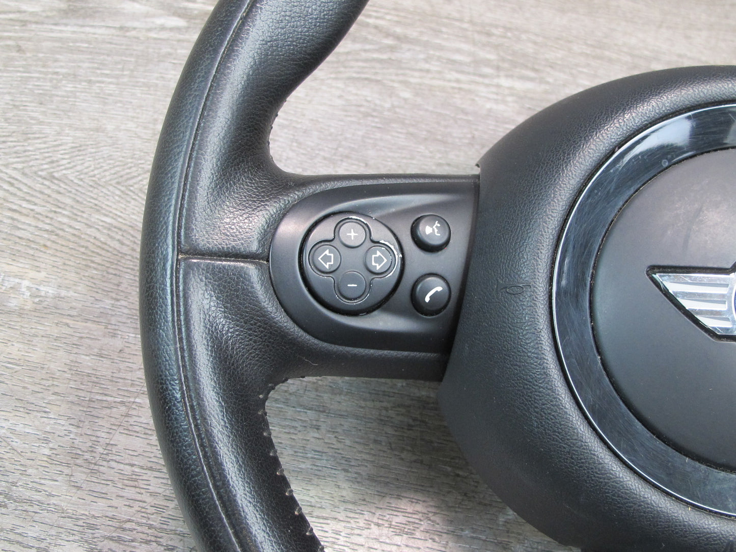 11-16 MINI R60 COUNTRYMAN FRONT LEFT DRIVER SIDE STEERING WHEEL W/ SRS AIRBAG OEM