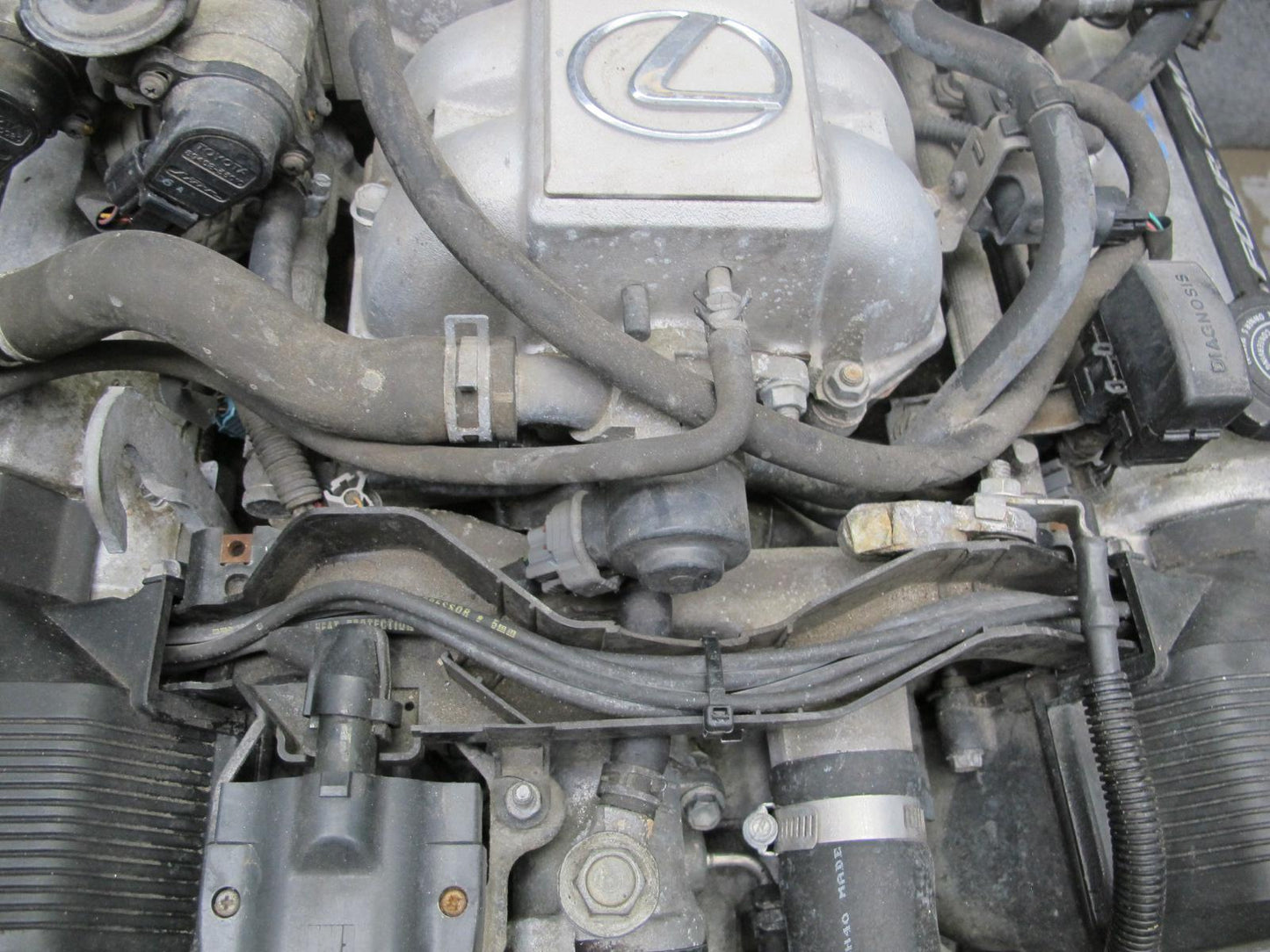 95-97 Lexus UZZ30L SC400 4.0L 1UZFE VIN H 5TH Rear Sump Complete Engine Motor