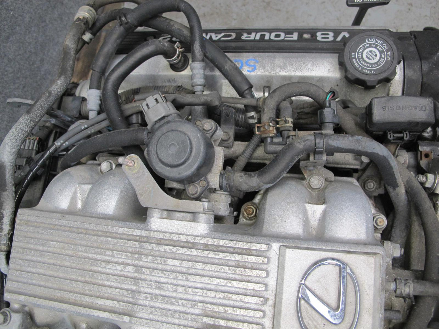 95-97 Lexus UZZ30L SC400 4.0L 1UZFE VIN H 5TH Rear Sump Complete Engine Motor