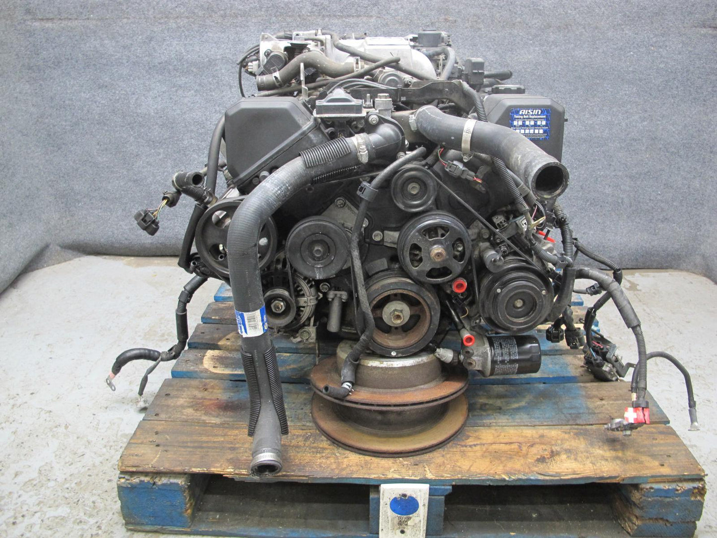 95-97 Lexus UZZ30L SC400 4.0L 1UZFE VIN H 5TH Rear Sump Complete Engine Motor
