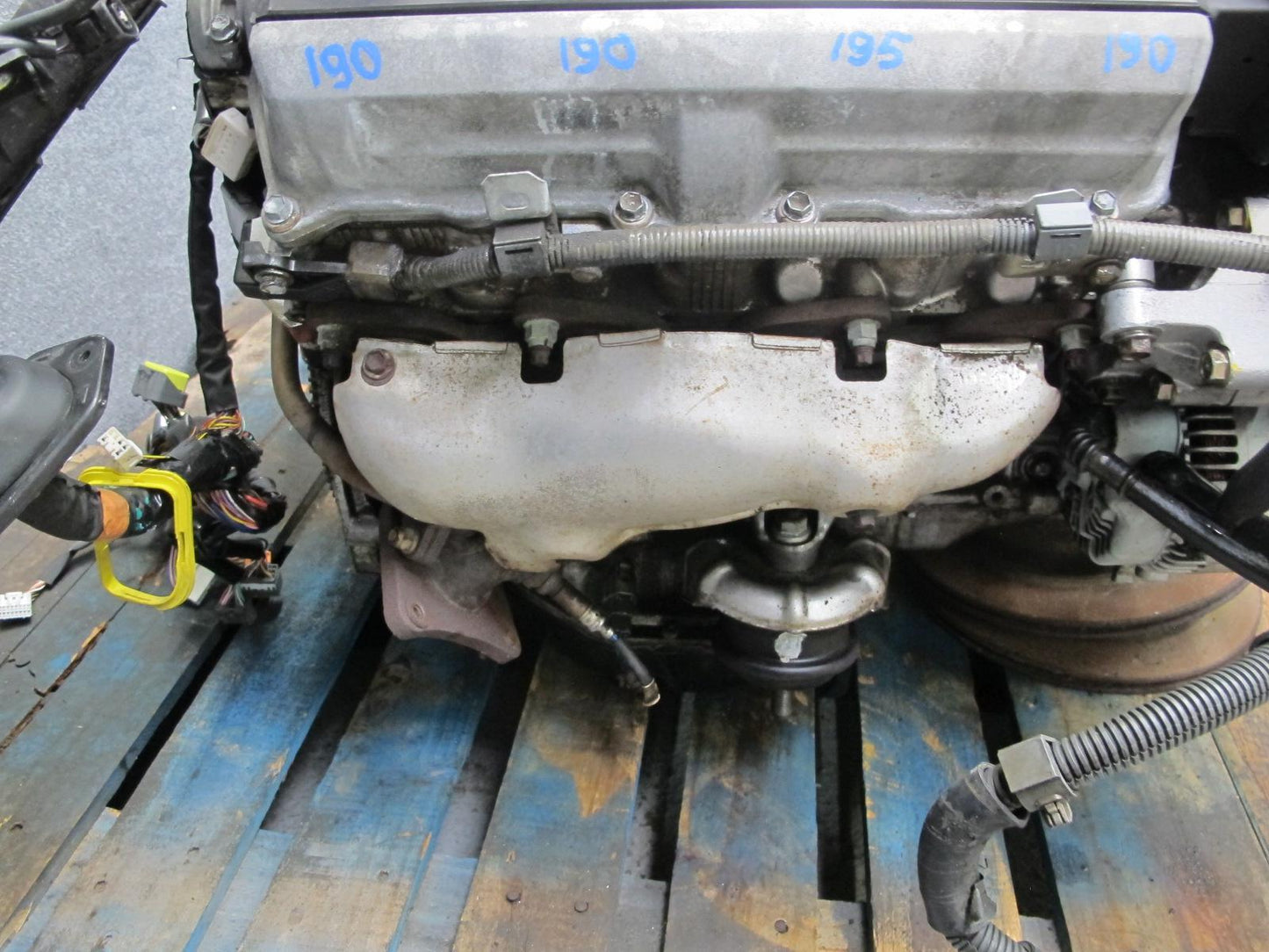 95-97 Lexus UZZ30L SC400 4.0L 1UZFE VIN H 5TH Rear Sump Complete Engine Motor