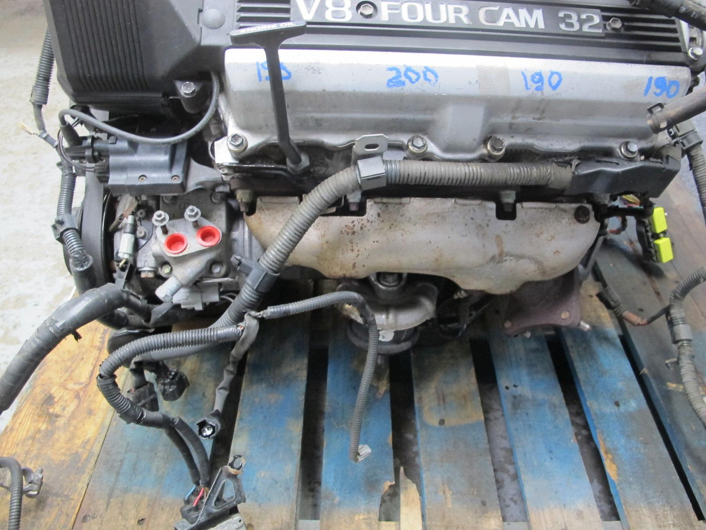 95-97 Lexus UZZ30L SC400 4.0L 1UZFE VIN H 5TH Rear Sump Complete Engine Motor