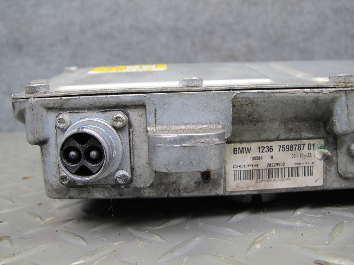 2010-2011 BMW E72 X6 Hybrid Auxiliary Power Control Module 7598787