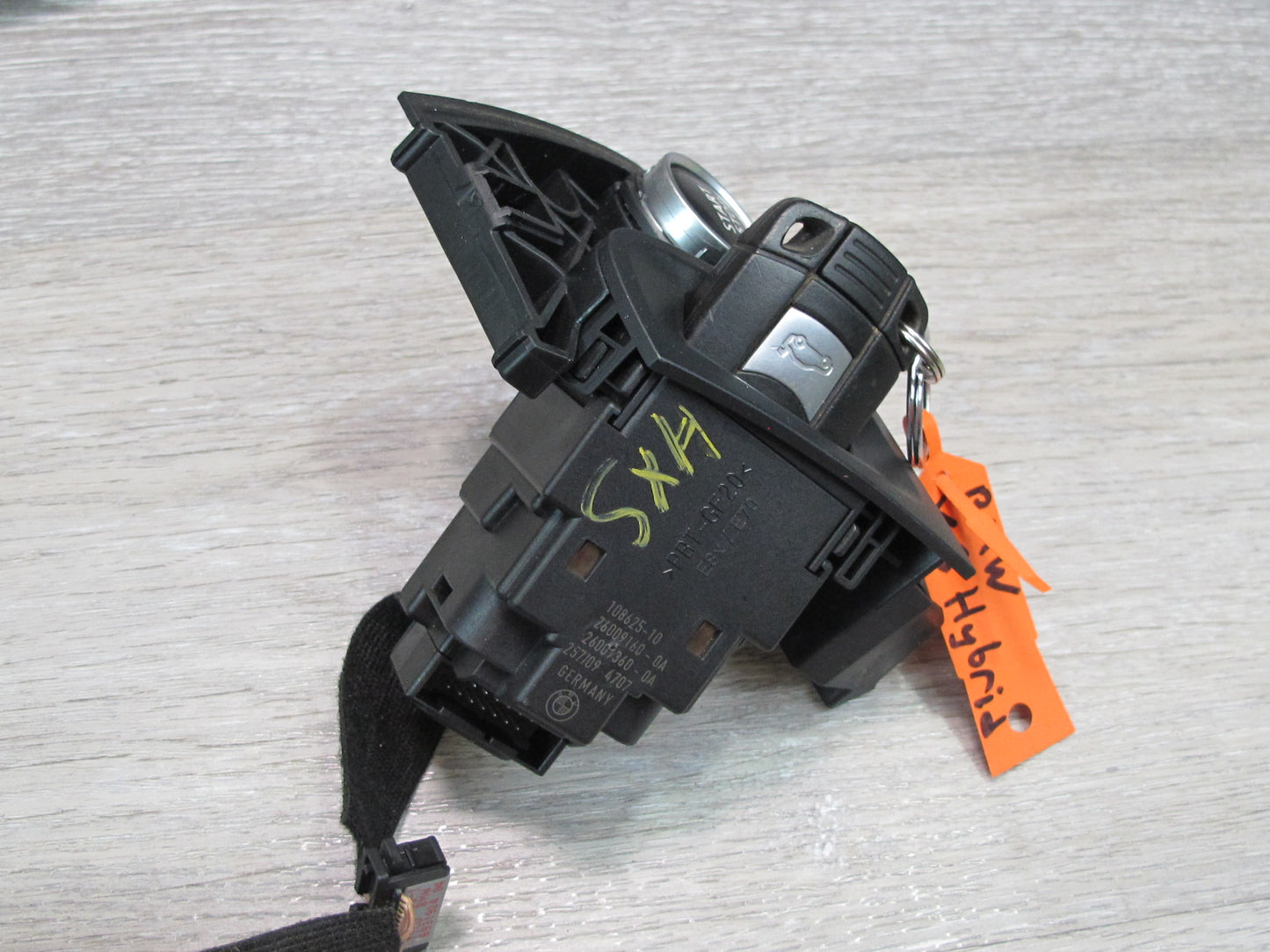 2010 BMW E72 X6 4.4L N63 Hybrid Engine ECU DME CAS3 Start Stop Lock KEY Set