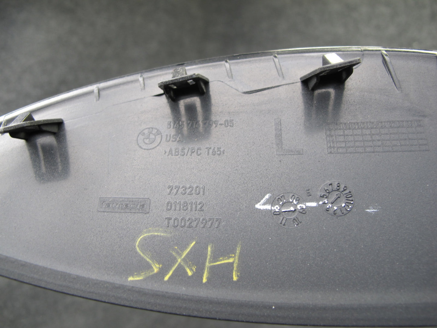 2010-2014 BMW E71 E72 X6 Dash HUD Head UP Display Trim Bezel Panel 7161799
