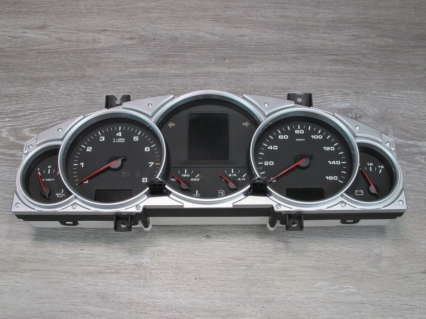 09-10 Porsche Cayenne 957 GTS Speedometer ECU Kessy Ignition Module W/ KEY Set