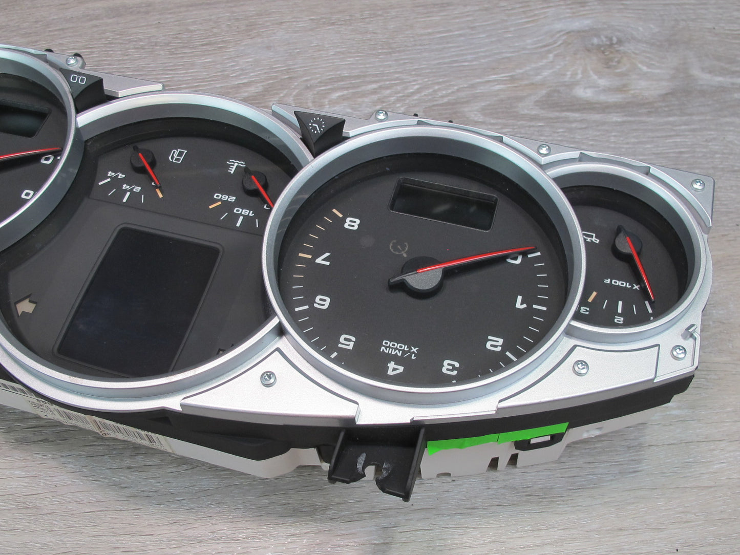 09-10 Porsche Cayenne 957 GTS Speedometer ECU Kessy Ignition Module W/ KEY Set