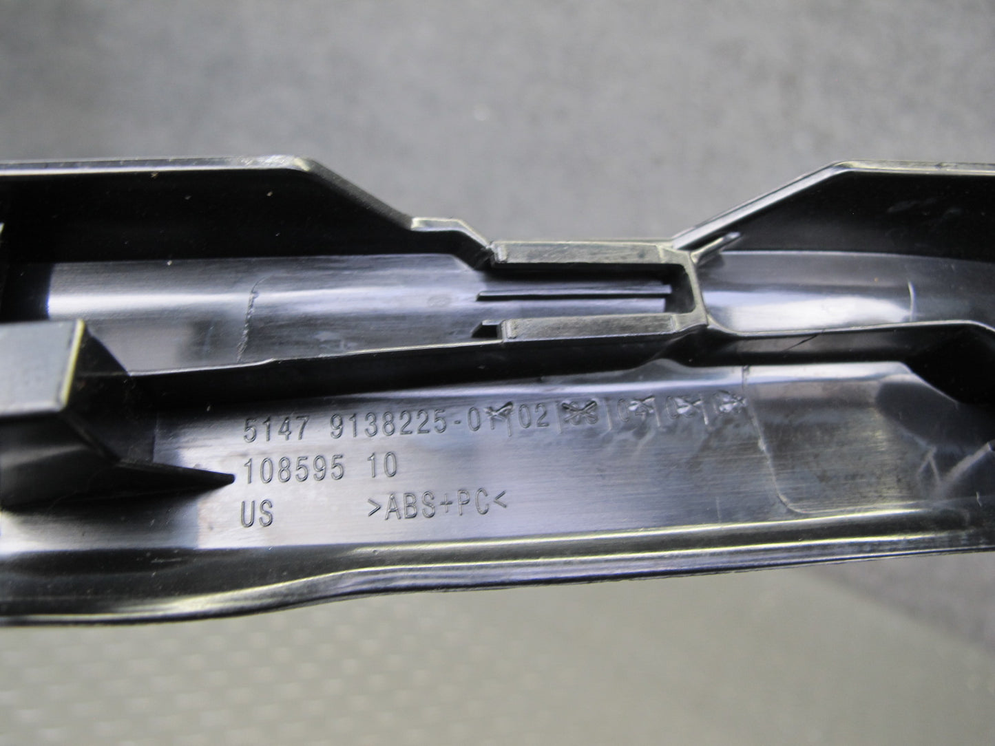 08-14 BMW X6 E71 E72 Rear Left & Right Side Door Scuff Sill Plate Trim Panel Set