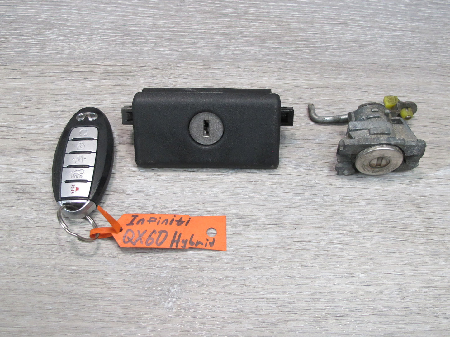 2014-2020 Infiniti QX60 Door Glove Box Handle Lock Cylinder KEY Set