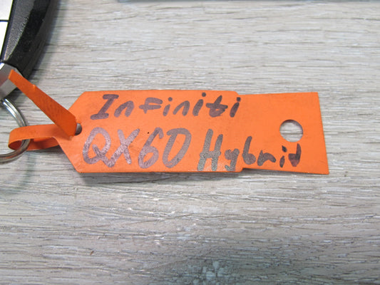 2014-2020 Infiniti QX60 Door Glove Box Handle Lock Cylinder KEY Set