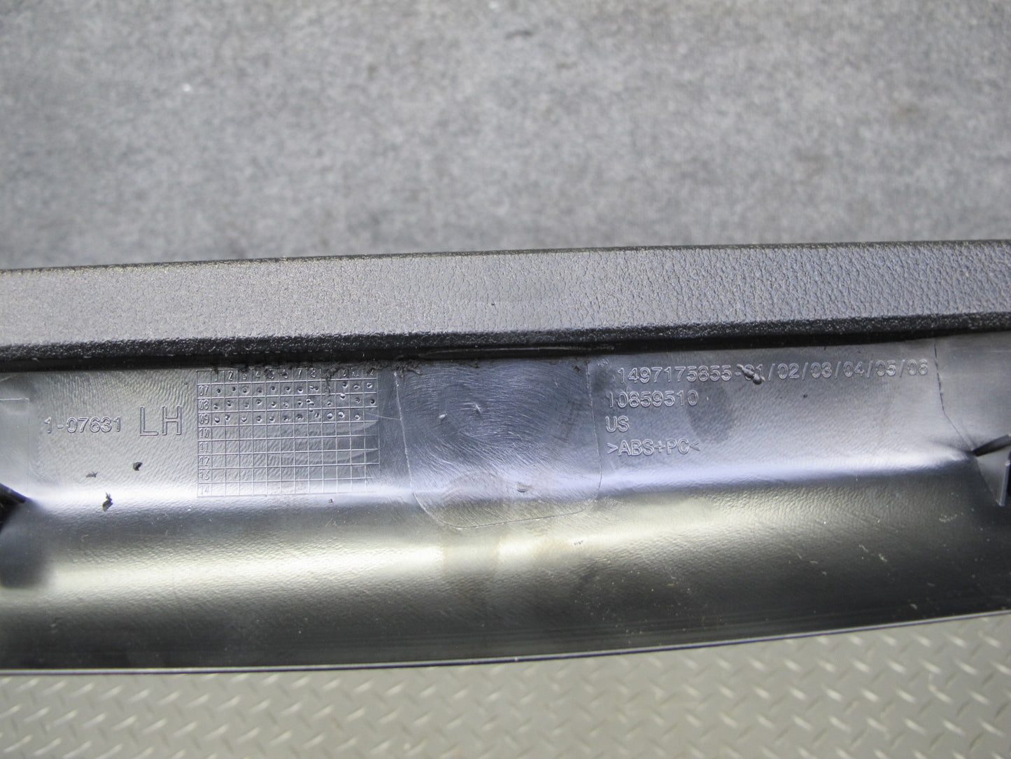 2008-2014 BMW X6 E71 E72 Rear Left & Right Trunk Lid Boot Cover Trim Panel Set