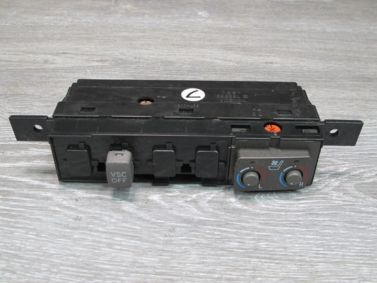 01-03 Lexus LS430 UCF30L Center Console Ventilation Seat VSC Switch Panel OEM