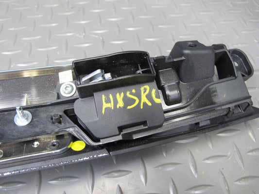 2008-2014 BMW X6 E71 E72 Rear Right & Left Door Panel Wood Trim W/ Handle Set