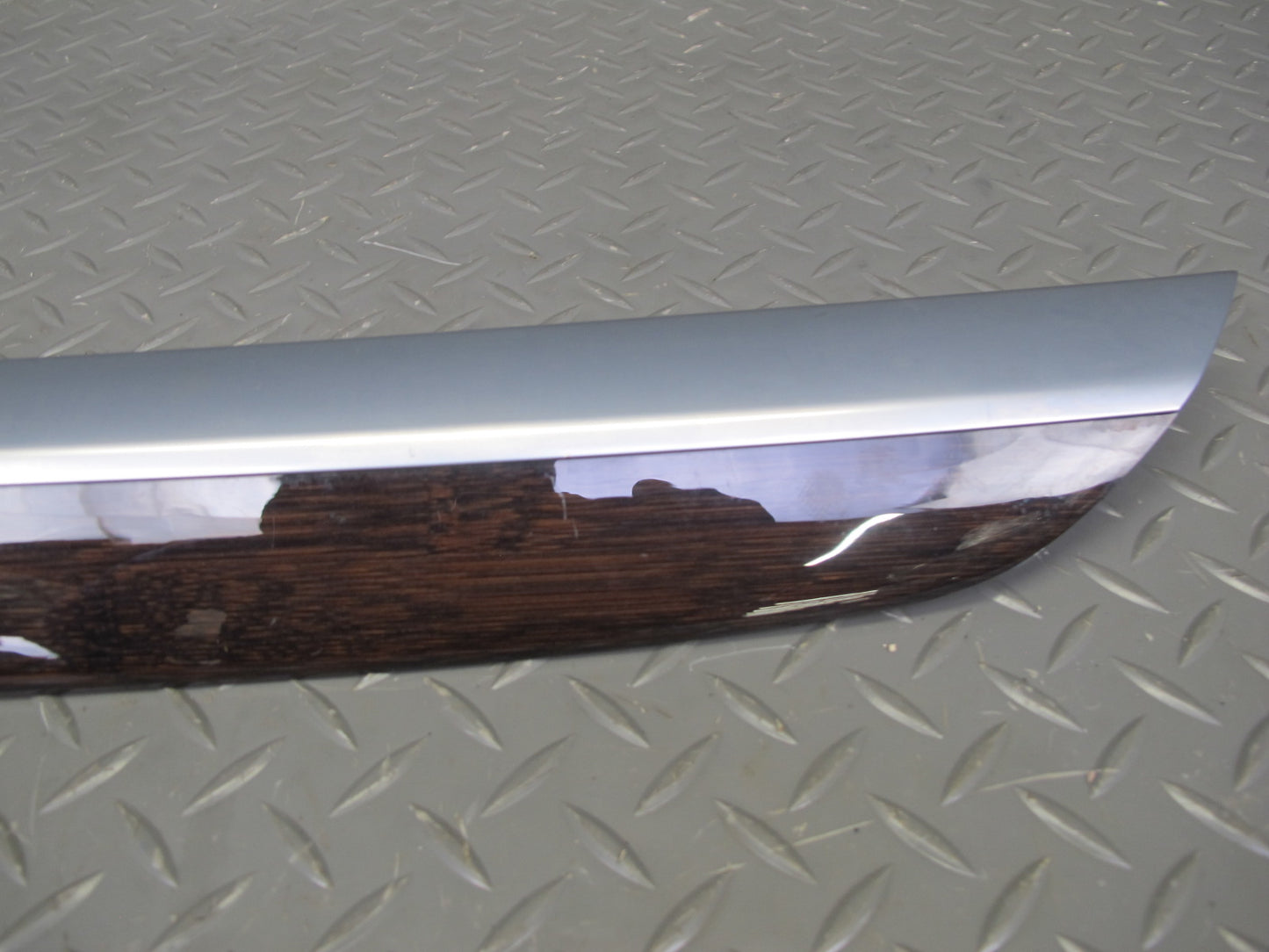 2008-2014 BMW X6 E71 E72 Rear Right & Left Door Panel Wood Trim W/ Handle Set