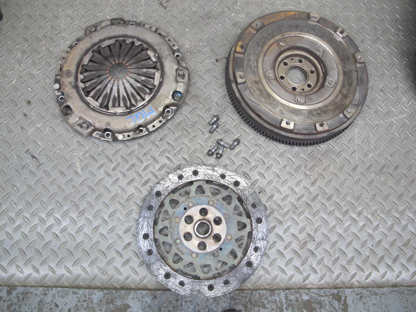 09-11 Mini JCW R55 R56 R57 GS6-53BG Manual Transmission Clutch Pedal Axle Set