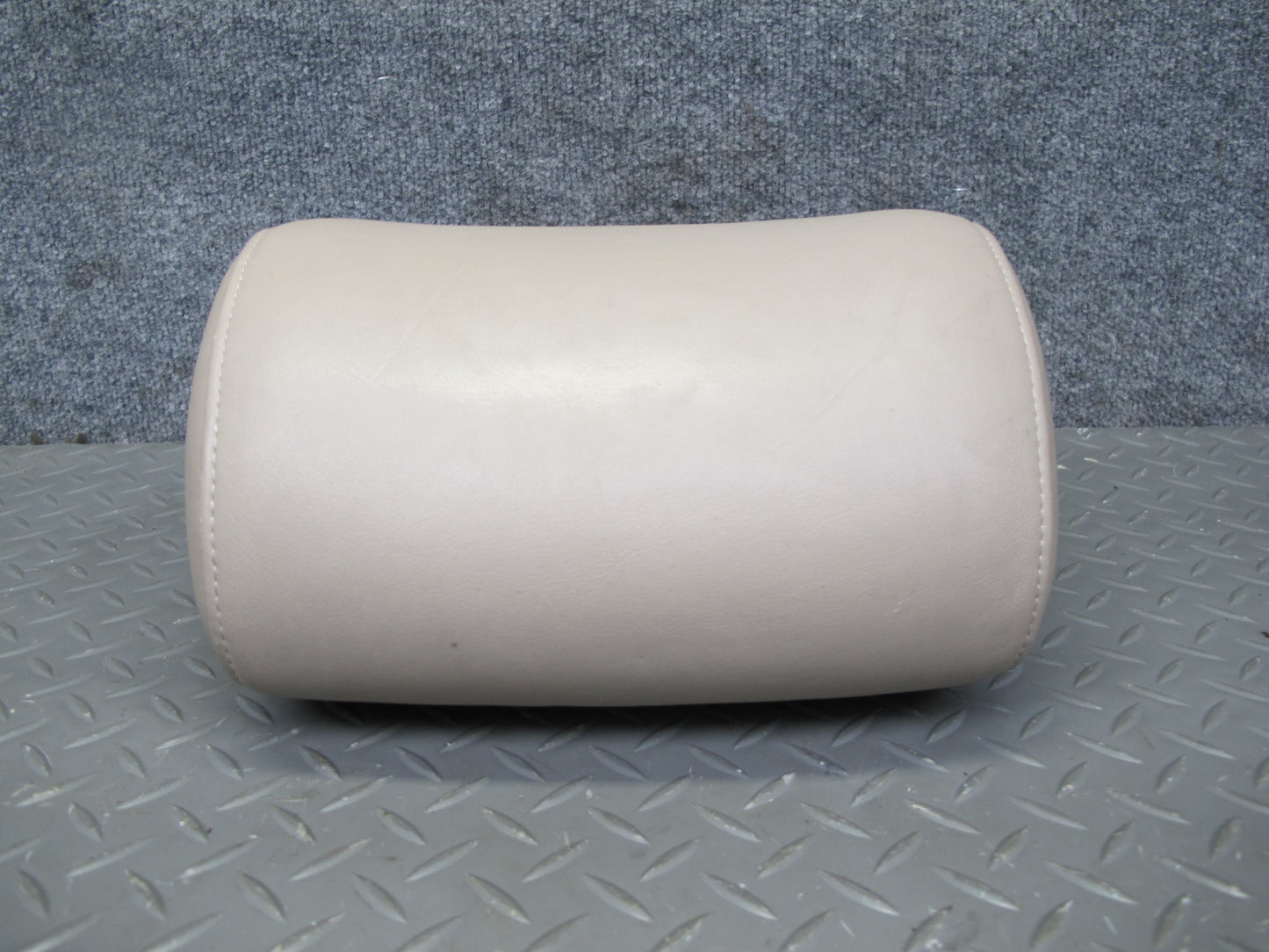 92-98 Lexus UZZ30L SC300 SC400 Set of 2 Front Seat Leather Headrest Ivory OEM