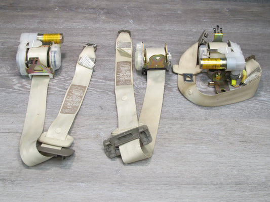 01-06 LEXUS LS430 REAR RIGHT CENTER LEFT SIDE SEATBELT RETRACTOR SET OEM