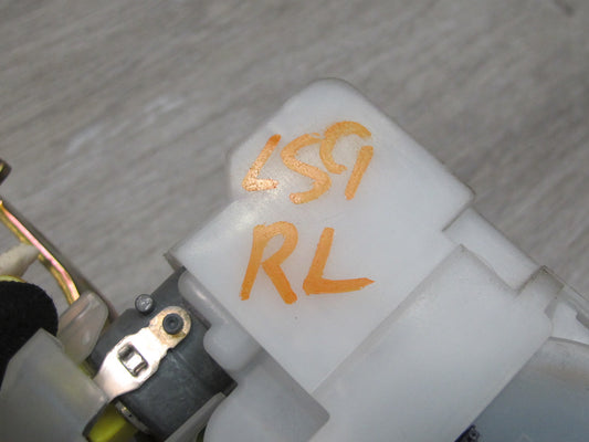 01-06 LEXUS LS430 REAR RIGHT CENTER LEFT SIDE SEATBELT RETRACTOR SET OEM