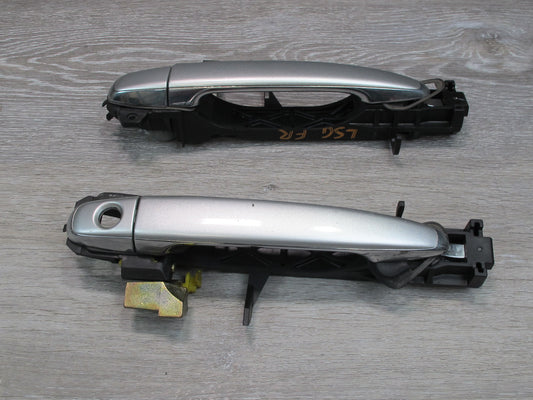 01-03 Lexus UCF30L LS430 Front Left & Right Door Exterior Handle Set Silver OEM