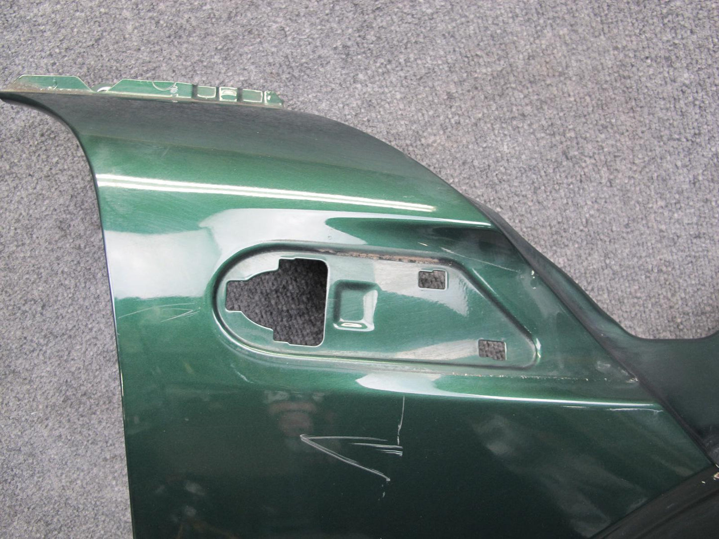 07-13 Mini R55 R56 R57 R58 R59 Front Right Fender Shell Cover Panel Green OEM