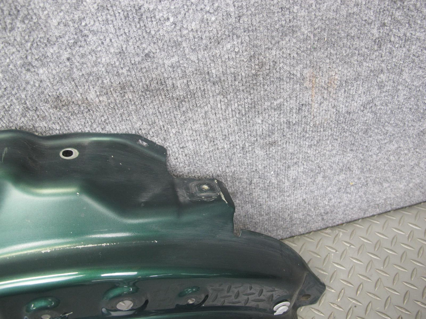07-13 Mini R55 R56 R57 R58 R59 Front Right Fender Shell Cover Panel Green OEM