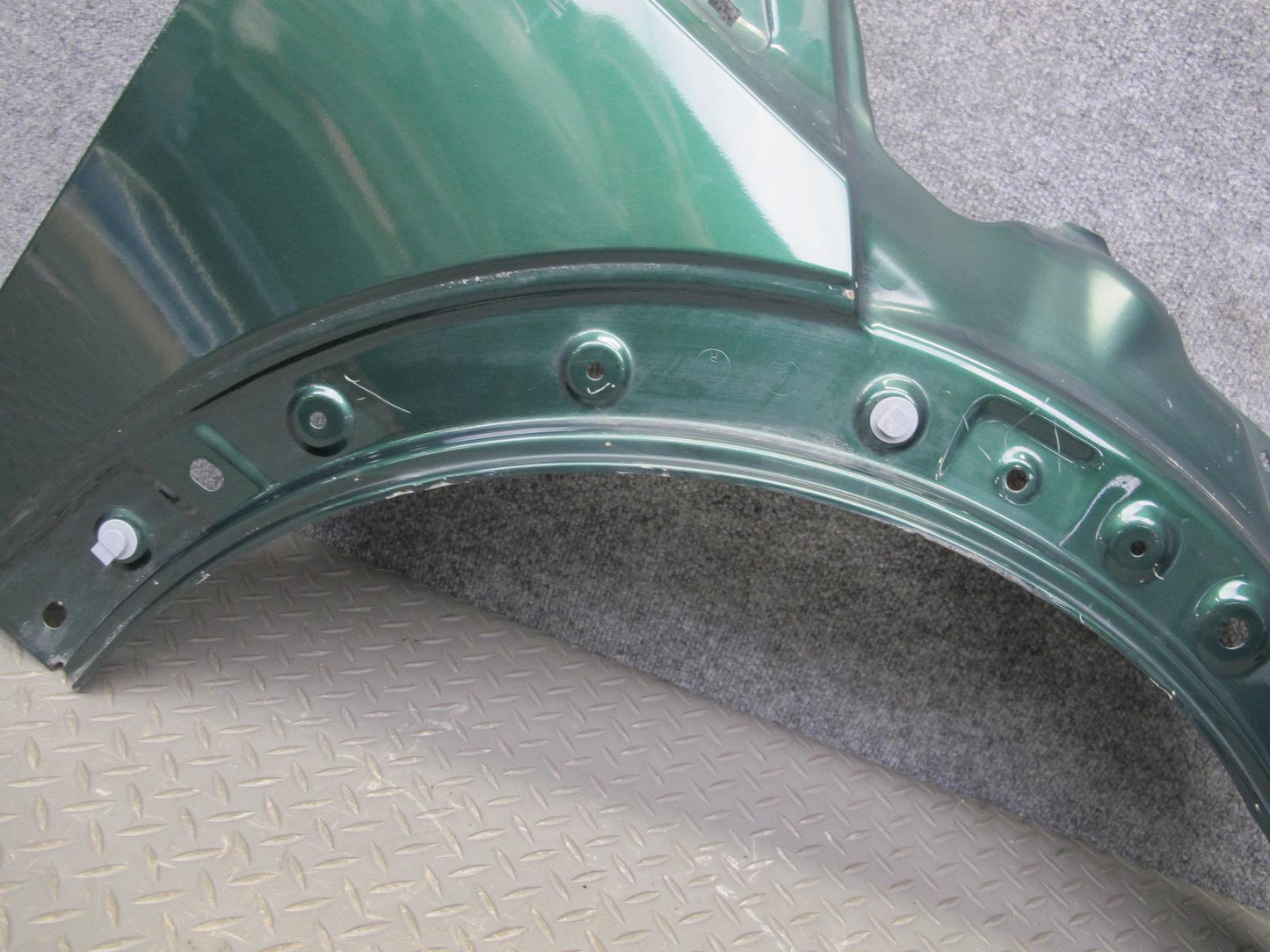 07-13 Mini R55 R56 R57 R58 R59 Front Right Fender Shell Cover Panel Green OEM