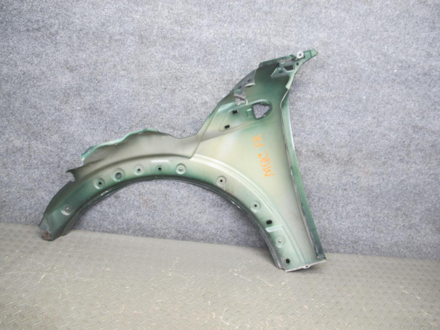 07-13 Mini R55 R56 R57 R58 R59 Front Right Fender Shell Cover Panel Green OEM