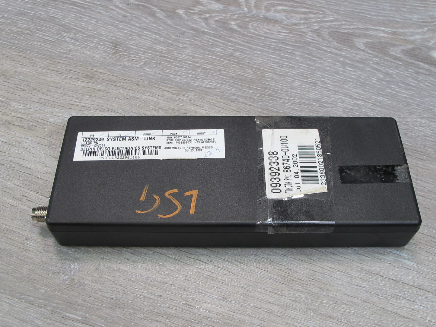 01-03 Lexus UCF30L LS430 Phone Transceiver Module Unit 86740-0W100 OEM