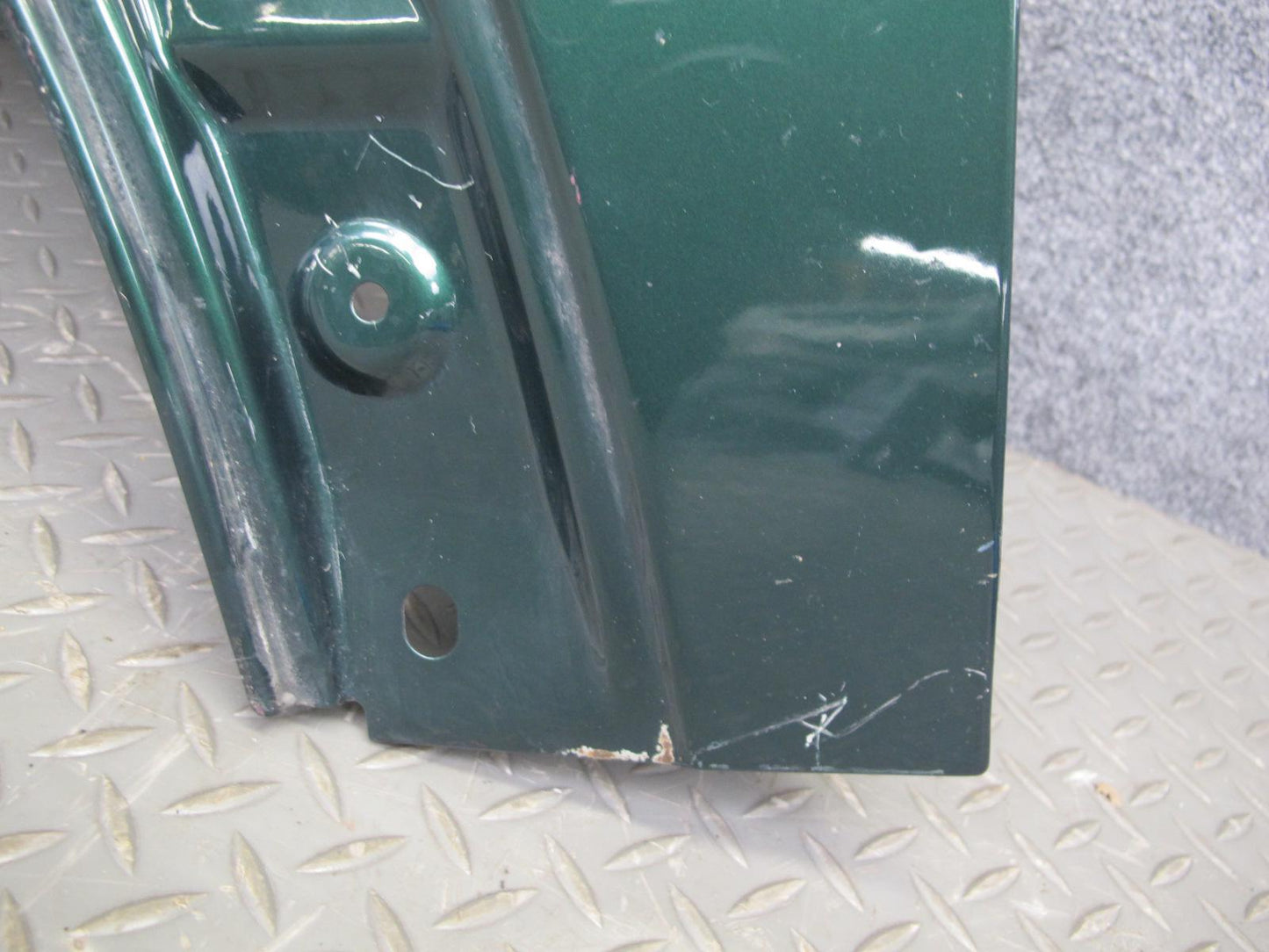 07-13 Mini R55 R56 R57 R58 R59 Front Left Fender Shell Cover Panel Green OEM