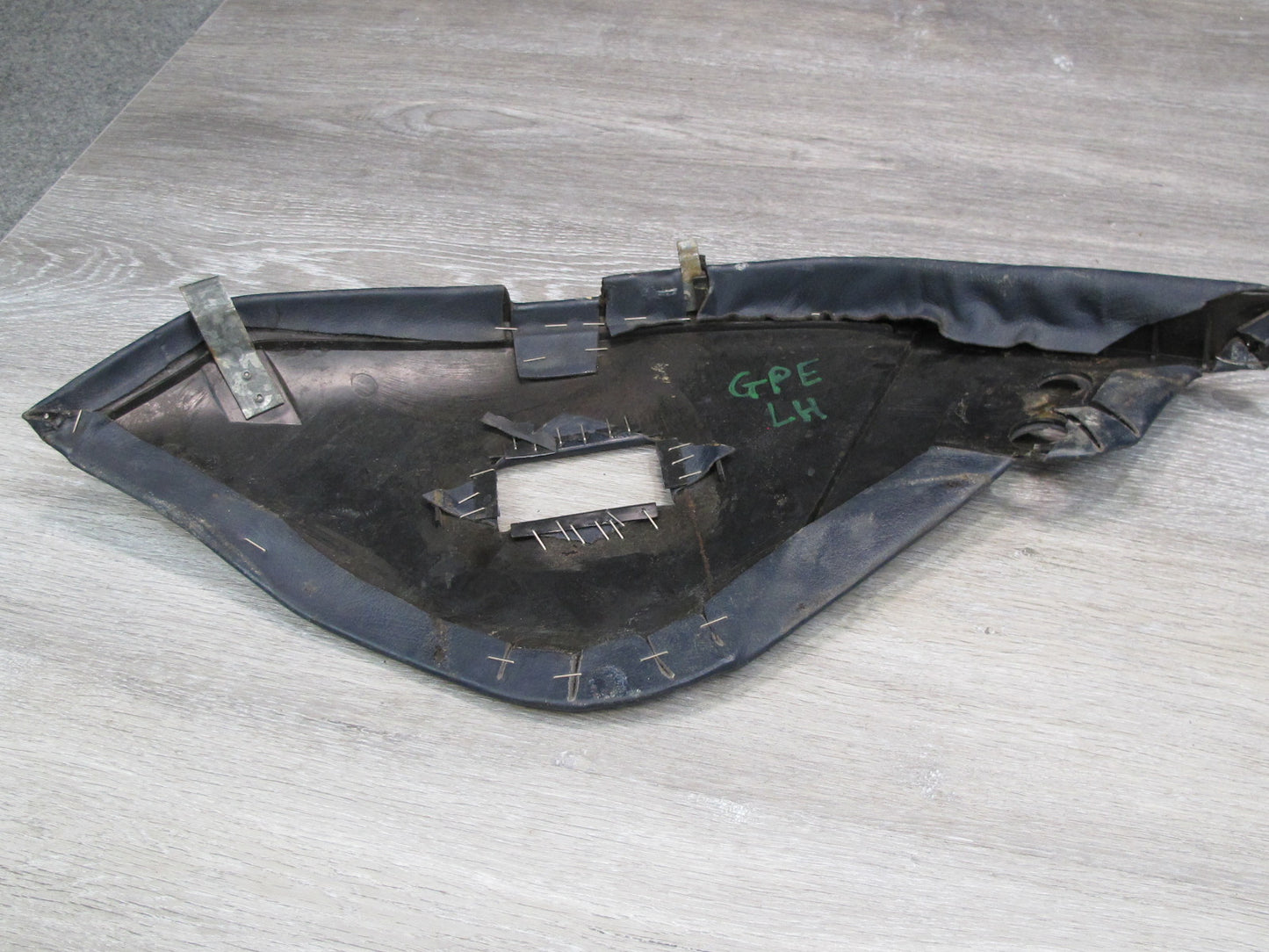 1983-1995 Porsche 928 Rear Right & Left Side Leather Seat Trim Panel Pad