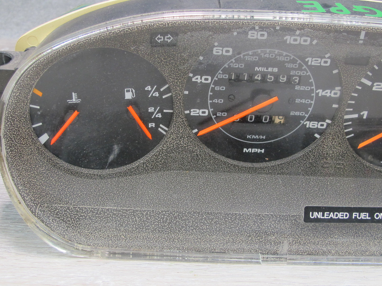 1984 Porsche 928 A/T Automatic Transmission Speedometer Instrument Cluster Gauge