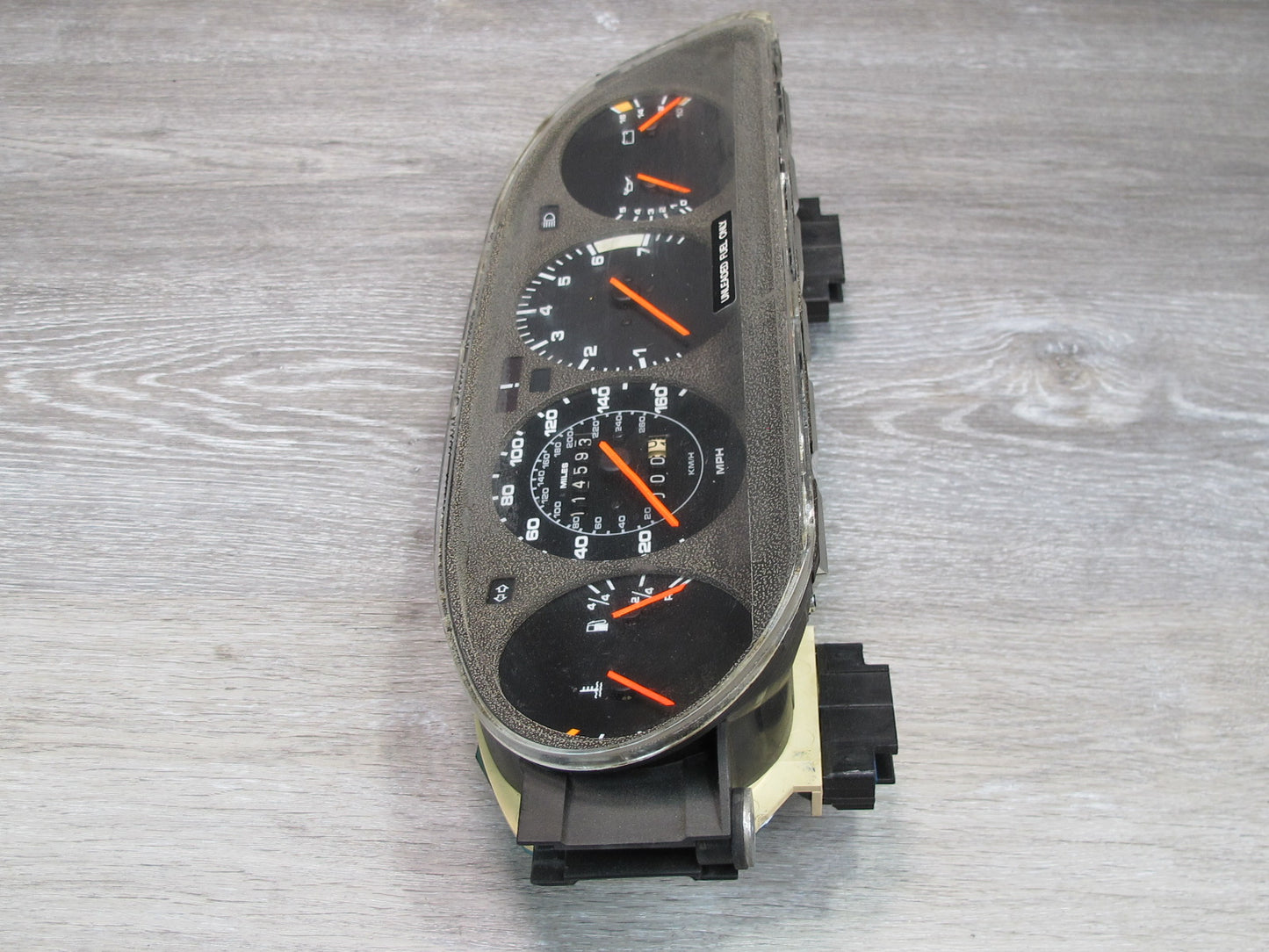1984 Porsche 928 A/T Automatic Transmission Speedometer Instrument Cluster Gauge