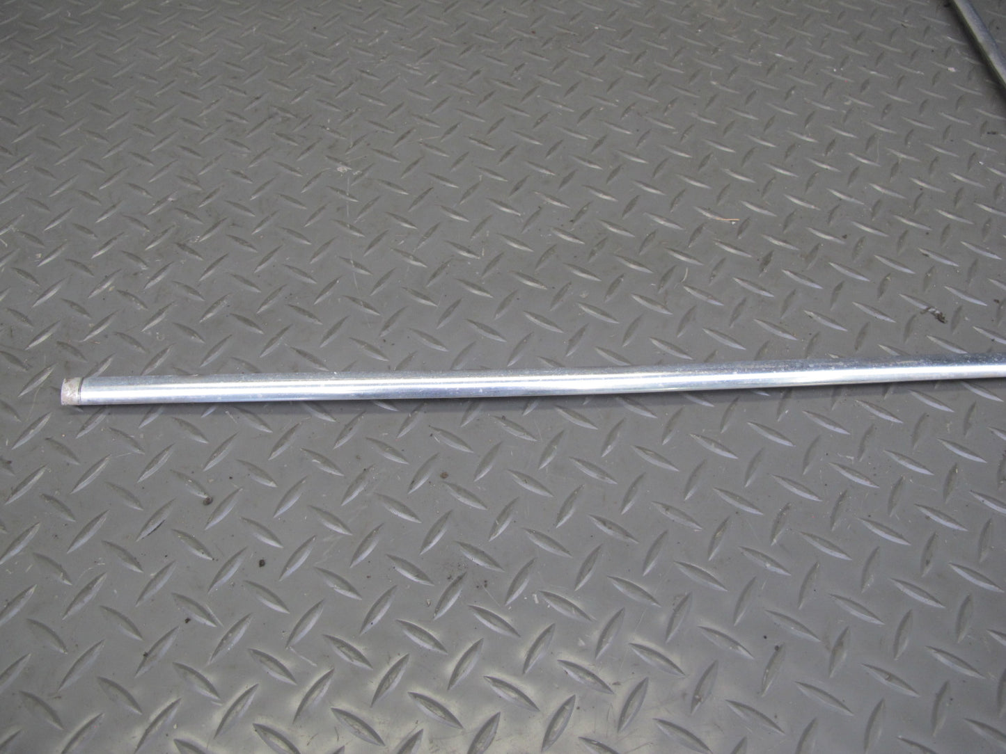 75-85 Mercedes W123 Front Windshield Exterior A Pillar Chrome Trim Molding Set