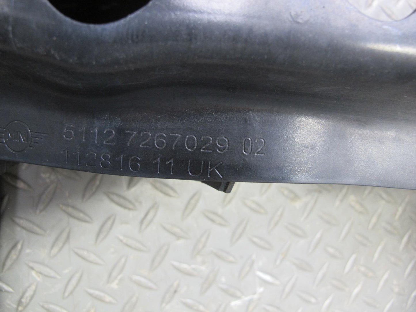 11-15 Mini R57 R58 R59 Rear Bumper Reinforcement Impact Bar w Foam OEM