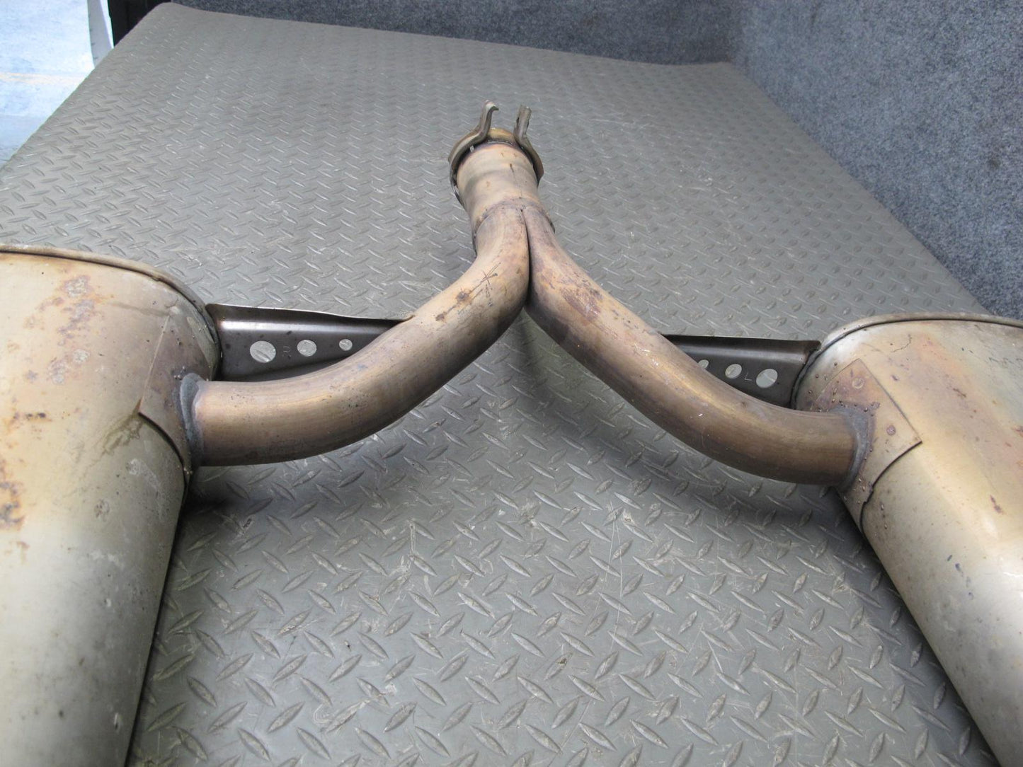 98-00 Lexus UCF20L LS400 Exhaust Center Resonator Intermediate Pipe Set OEM