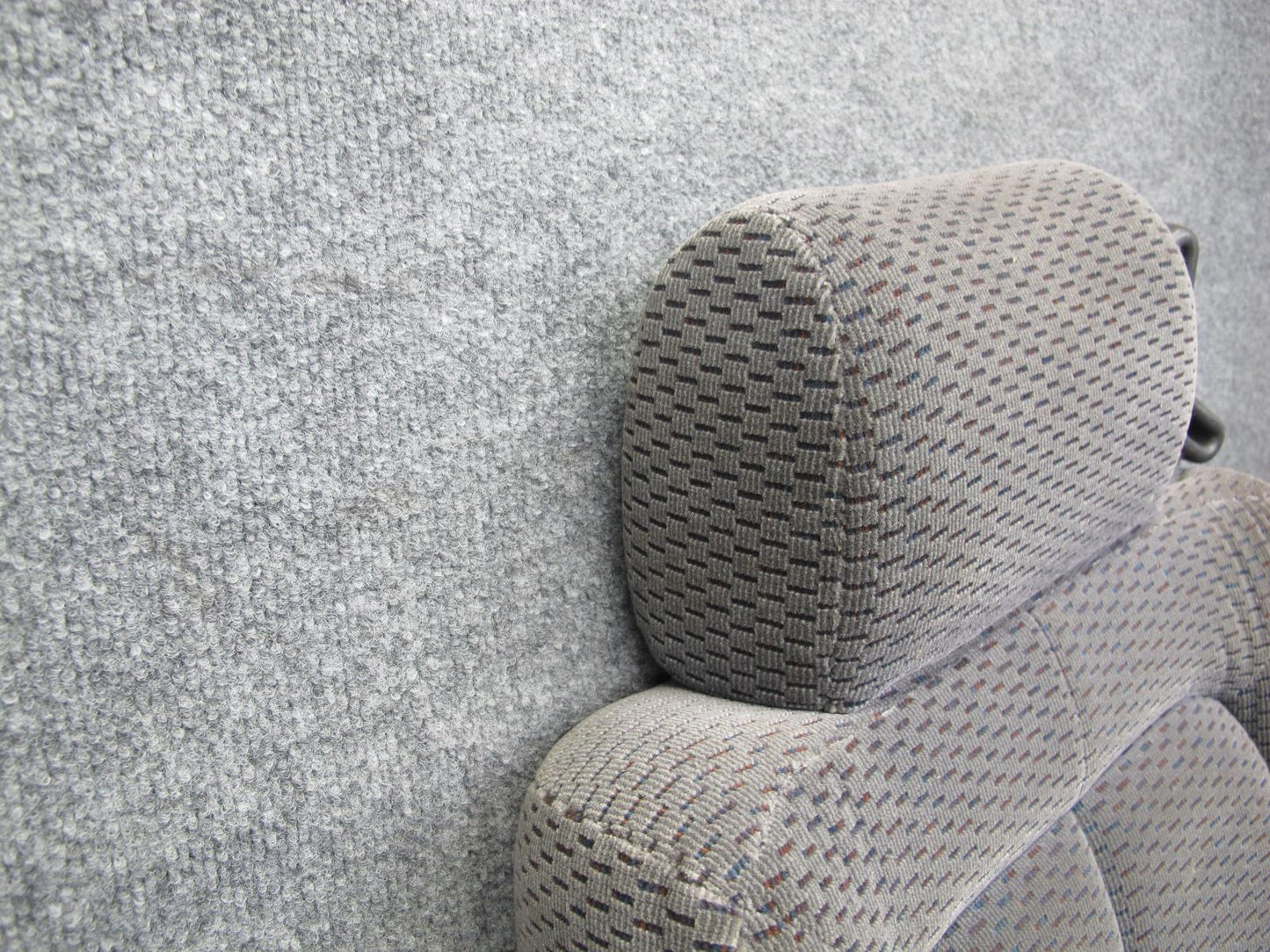 91-93 Dodge Stealth 3000GT Front & Rear Cloth Seat Set Gray OEM