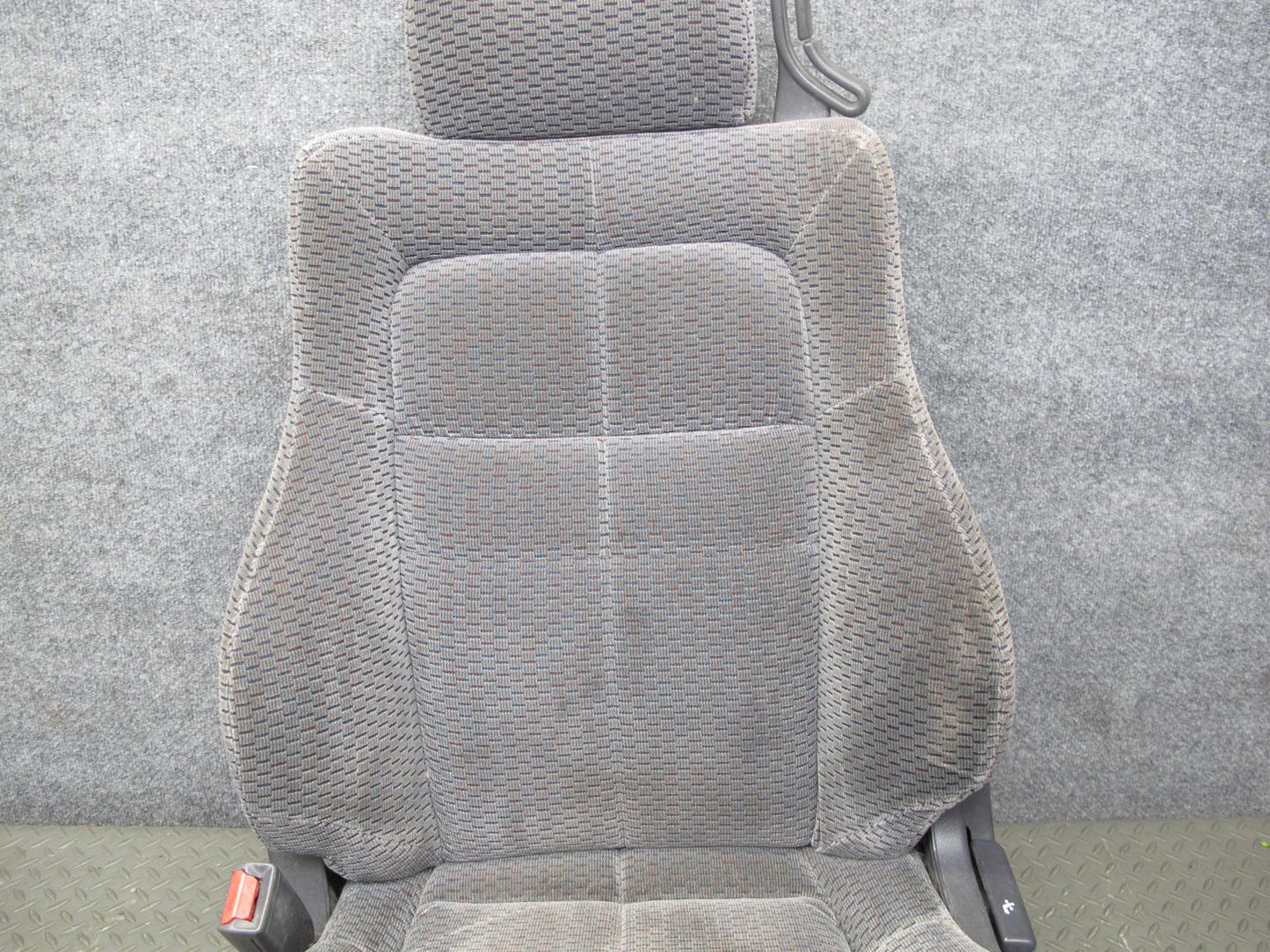 91-93 Dodge Stealth 3000GT Front & Rear Cloth Seat Set Gray OEM