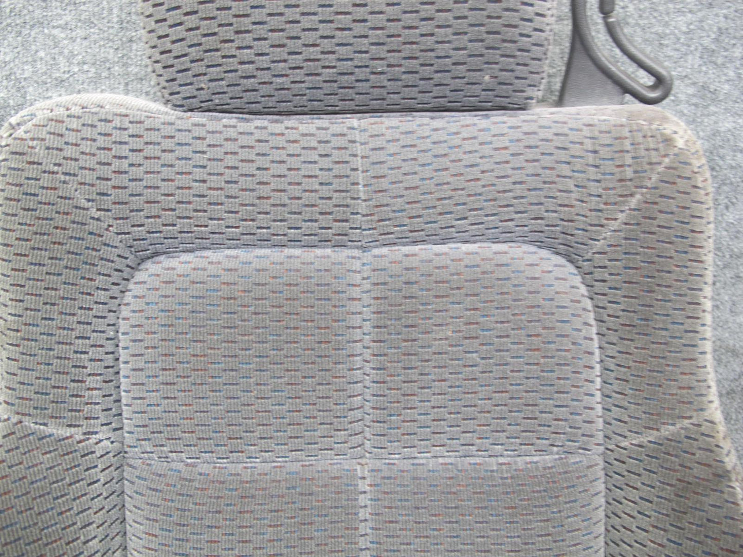 91-93 Dodge Stealth 3000GT Front & Rear Cloth Seat Set Gray OEM