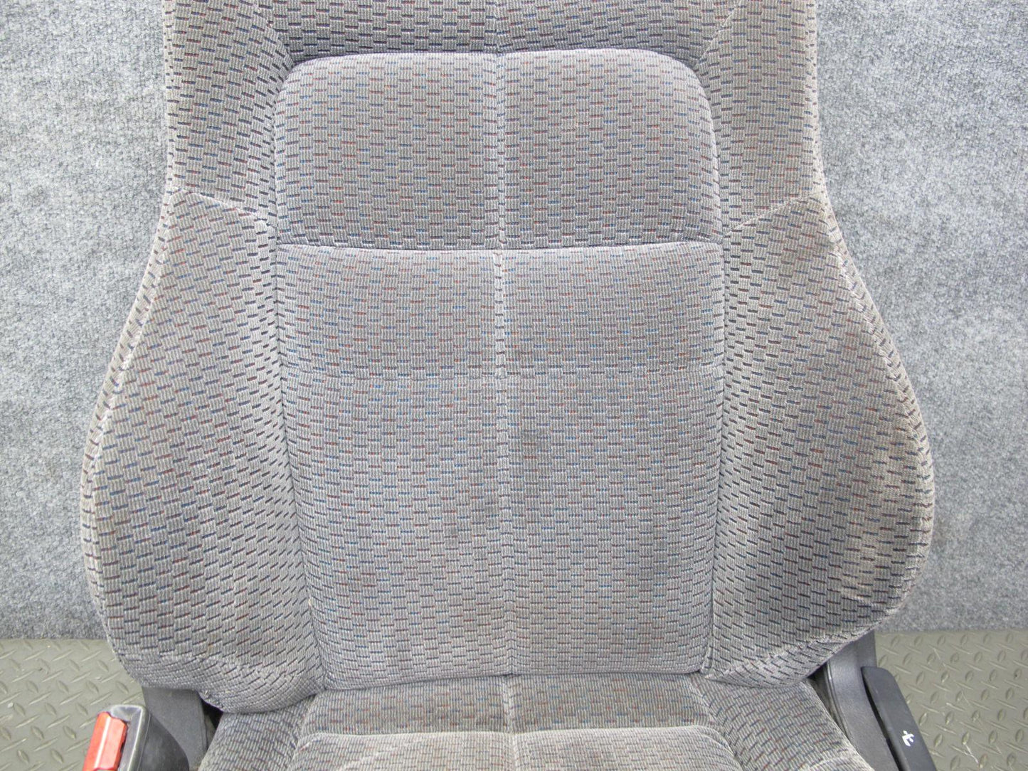 91-93 Dodge Stealth 3000GT Front & Rear Cloth Seat Set Gray OEM