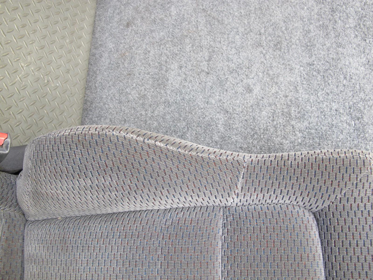 91-93 Dodge Stealth 3000GT Front & Rear Cloth Seat Set Gray OEM