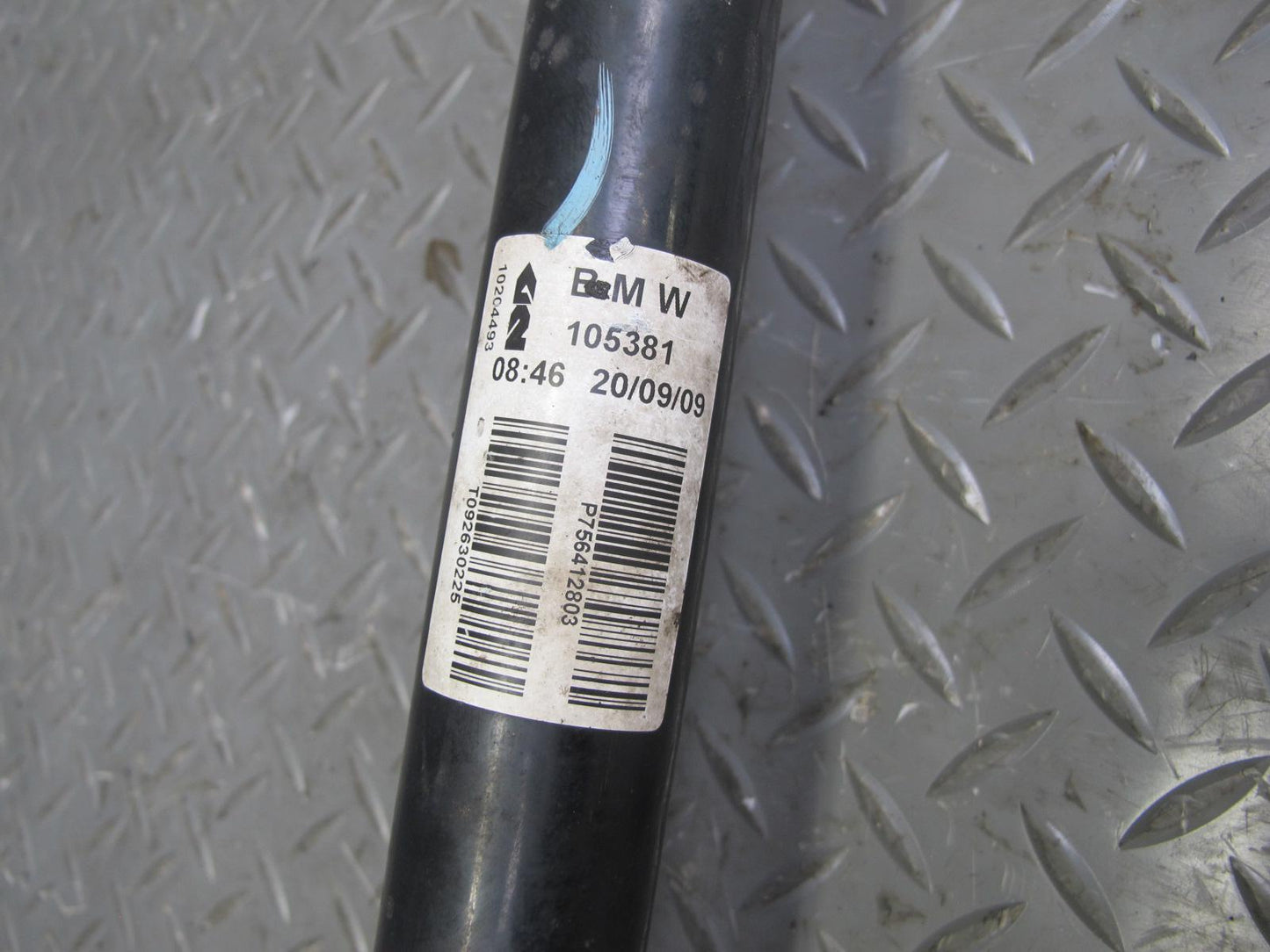 2010-2011 BMW E72 X6 Hybrid AWD Rear Left or Right Axle Shaft 7564128 OEM