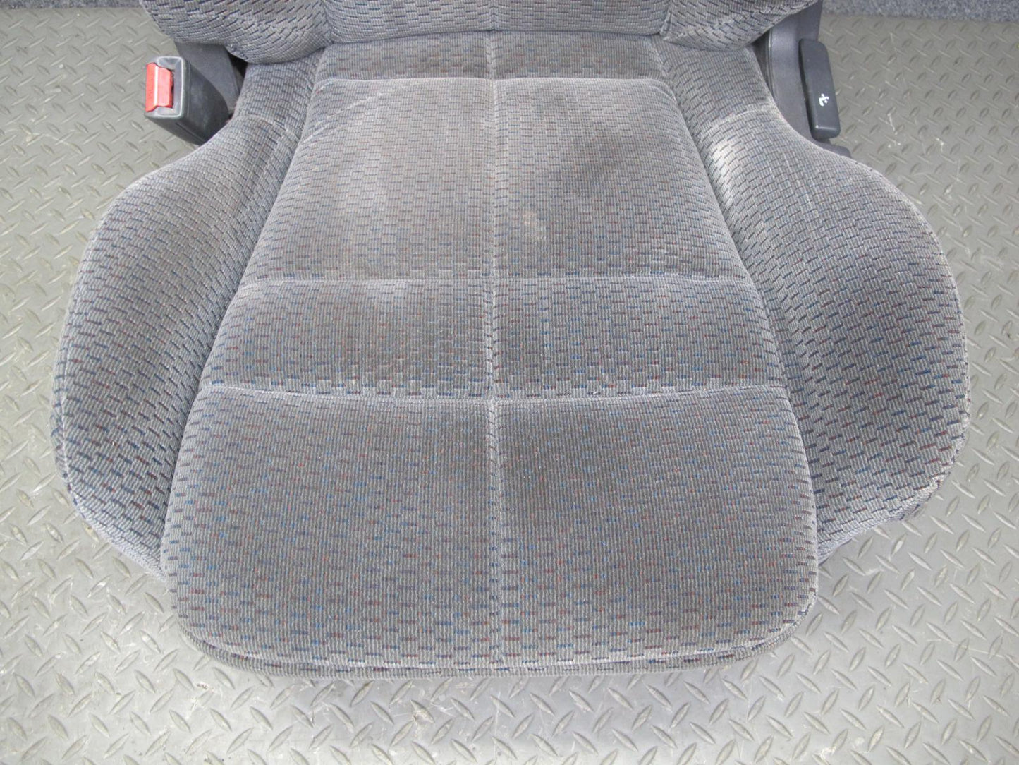 91-93 Dodge Stealth 3000GT Front & Rear Cloth Seat Set Gray OEM