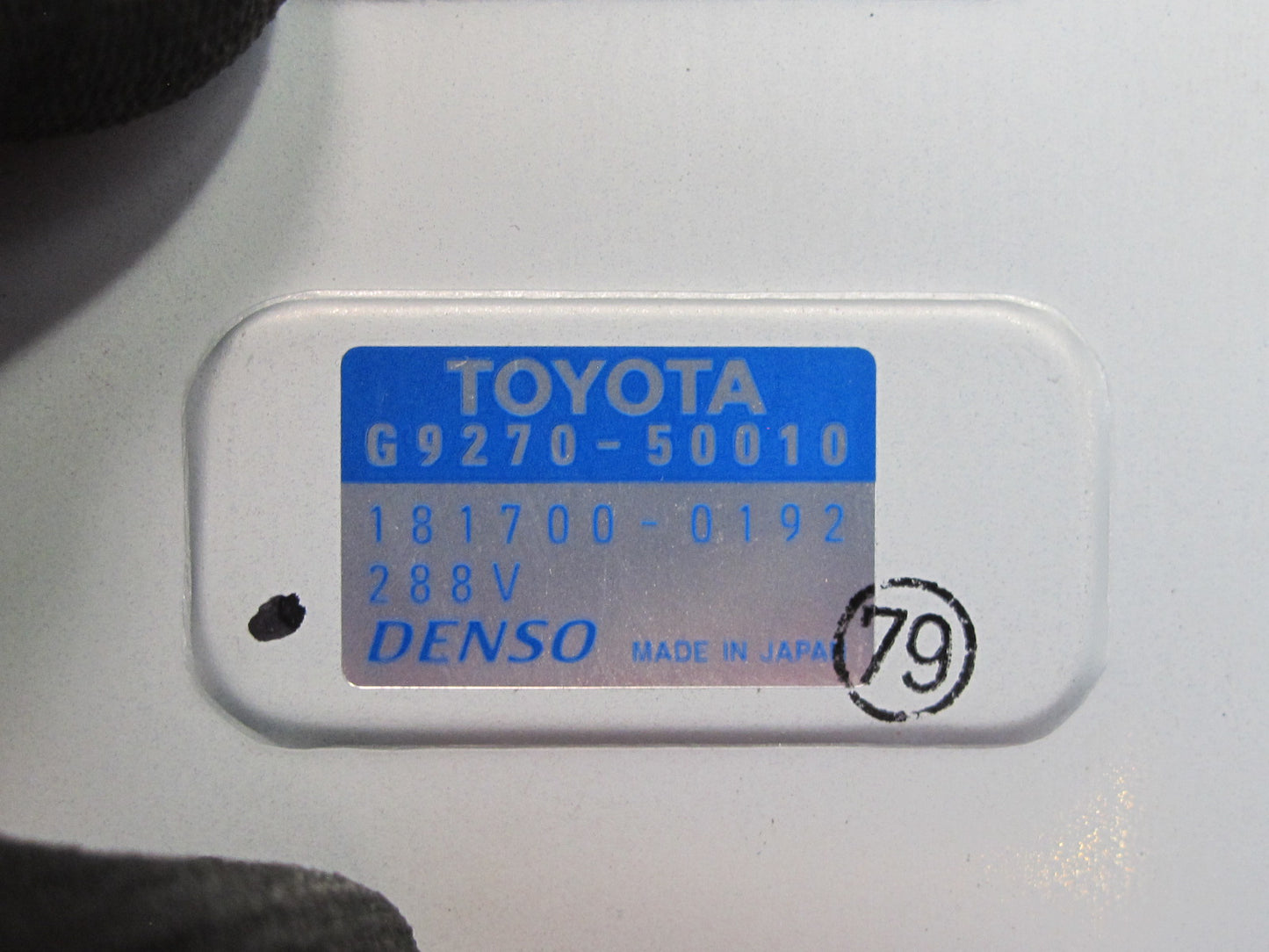 08-09 Lexus UVF46L LS600HL High Voltage Hybrid Battery Converter Module OEM