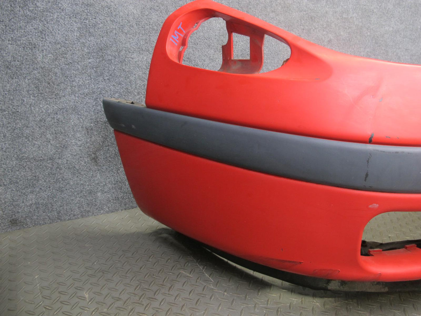91-93 Dodge Stealth ES Front Bumper Cover Panel Firestorm RED OEM