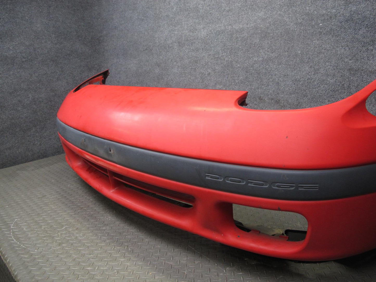 91-93 Dodge Stealth ES Front Bumper Cover Panel Firestorm RED OEM