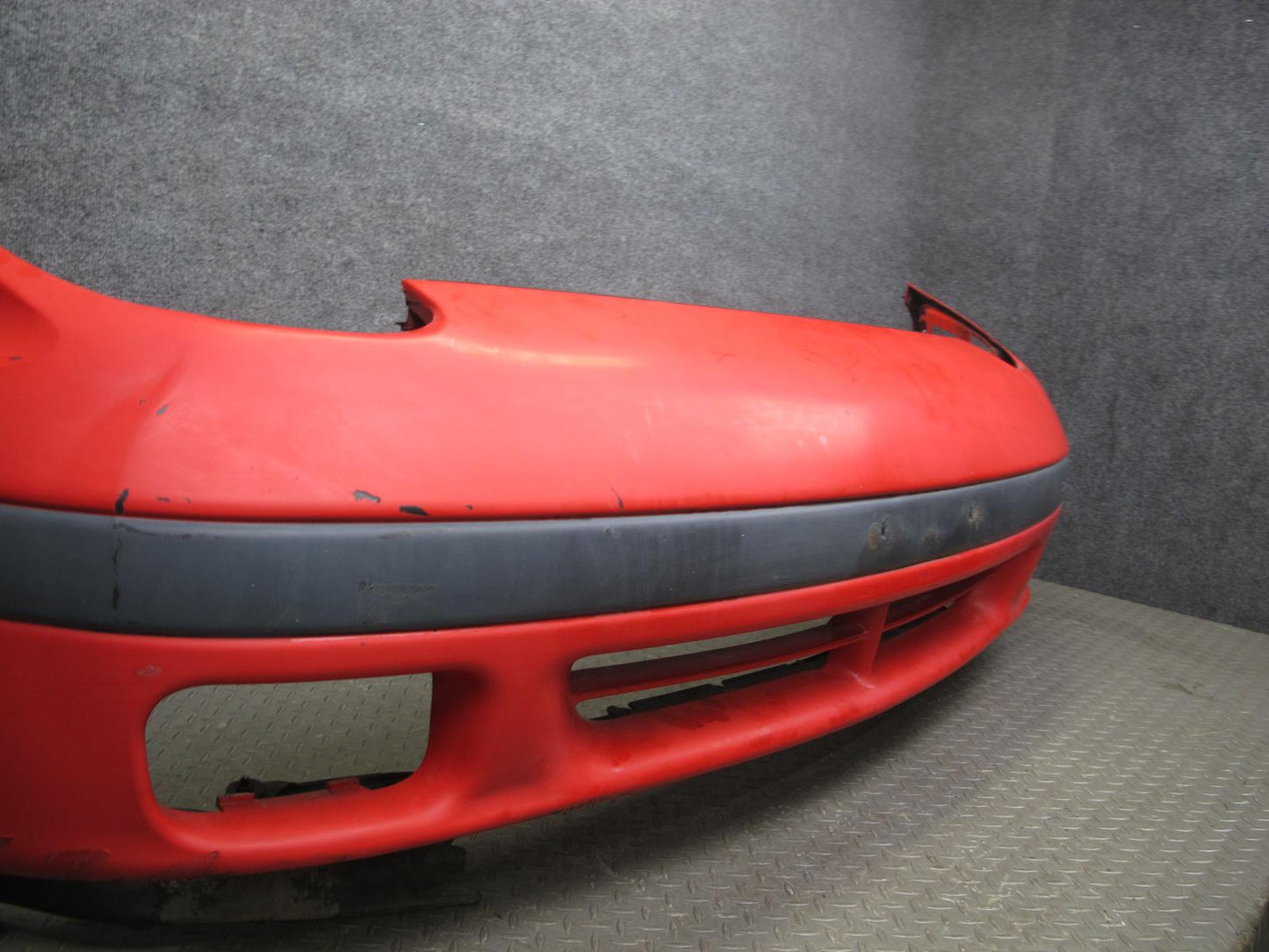 91-93 Dodge Stealth ES Front Bumper Cover Panel Firestorm RED OEM