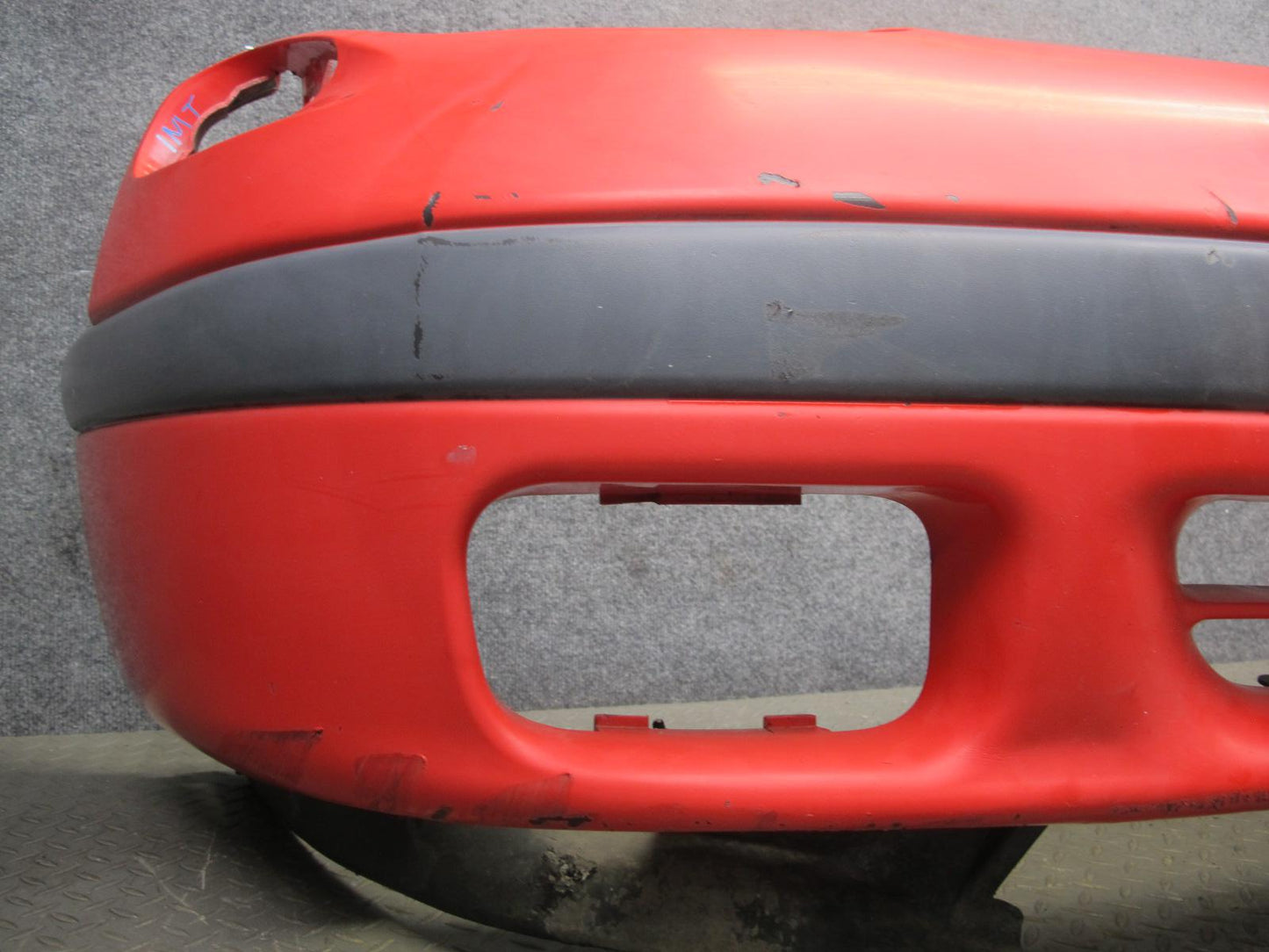 91-93 Dodge Stealth ES Front Bumper Cover Panel Firestorm RED OEM