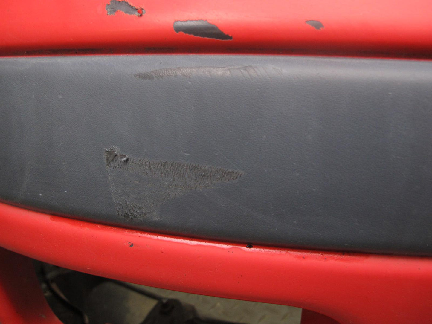 91-93 Dodge Stealth ES Front Bumper Cover Panel Firestorm RED OEM