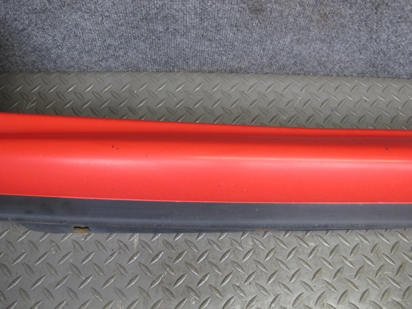 91-93 Dodge Stealth ES Set of 2 Left & Right Side Skirt Rocker Panel RED OEM